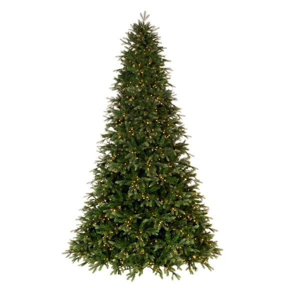 Vickerman 5.5' x 45" Douglas Fir Artificial Pre-Lit Christmas Tree, Warm White 3mm LED Lights.