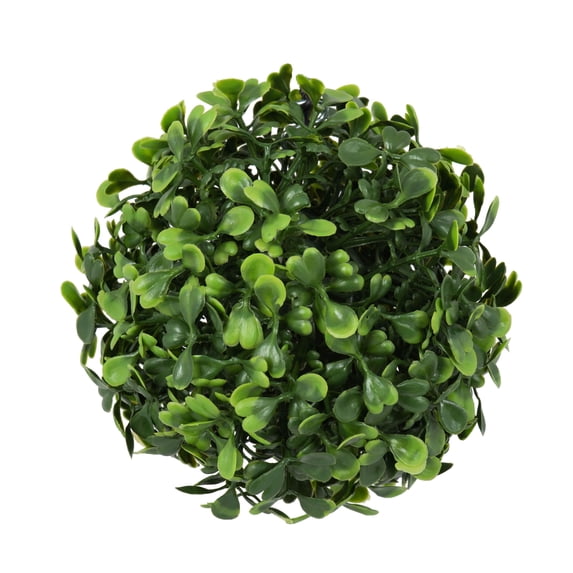 Vickerman 5" Artificial Mini Button Leaf Ball UV, Set of 4