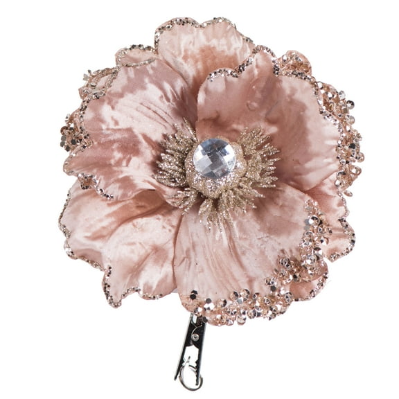 Vickerman 5" Artificial Polyester Wild Poppy Bouquet (3 Count)