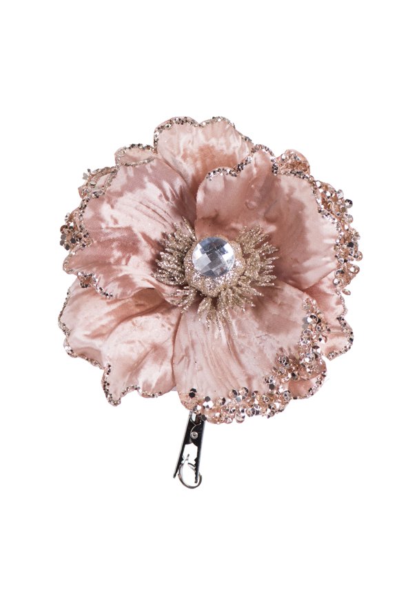 5" Artificial Polyester Wild Poppy Bouquet (3 Count)