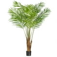 thumbnail image 1 of Vickerman 5' Artificial Potted Giant Areca Palm Tree., 1 of 3