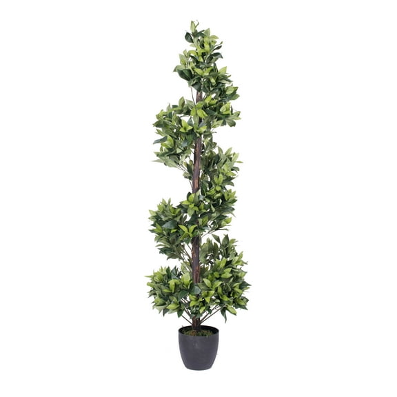 Vickerman 5' Artificial Spiral Bay Tree.