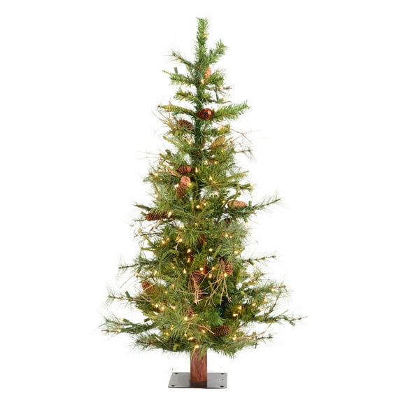 Vickerman 5' Ashland Artificial Christmas Tree, Clear Dura-lit Incandescent Lights