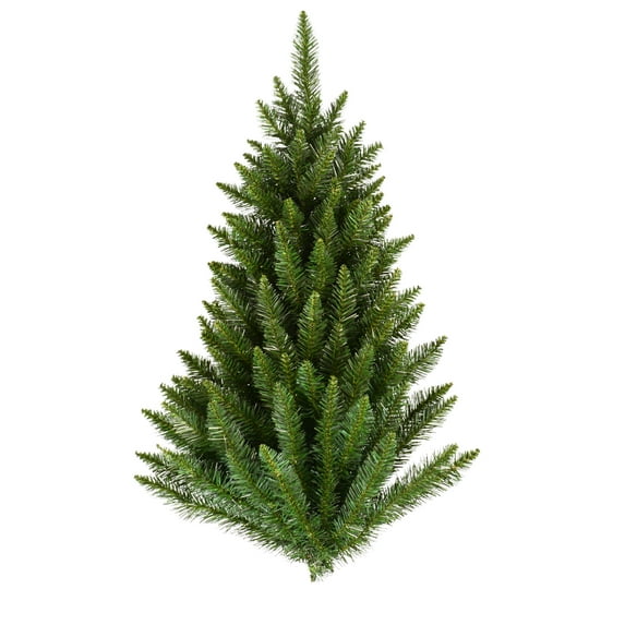 Vickerman 5' Camdon Fir Artificial Christmas Wall Tree, Unlit