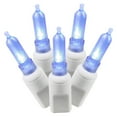 thumbnail image 1 of Vickerman 50 Blue Italian LED on White Wire, 25' Christmas Light Strand, 1 of 1