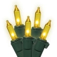 thumbnail image 1 of Vickerman 50 Gold Mini Light on Green Wire, 23' Christmas Light Strand, 1 of 2