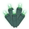 thumbnail image 1 of Vickerman 50 Green Twinkle Wide Angle LED Light on Green Wire, 25' Light Strand., 1 of 7