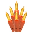 thumbnail image 1 of Vickerman 50 LED Orange Dura-Lit Light on Orange Wire, 37' Christmas Light Strand, 1 of 2