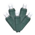 thumbnail image 1 of Vickerman 50 Pure White Twinkle Wide Angle LED Light on Green Wire, 25' Light Strand., 1 of 2