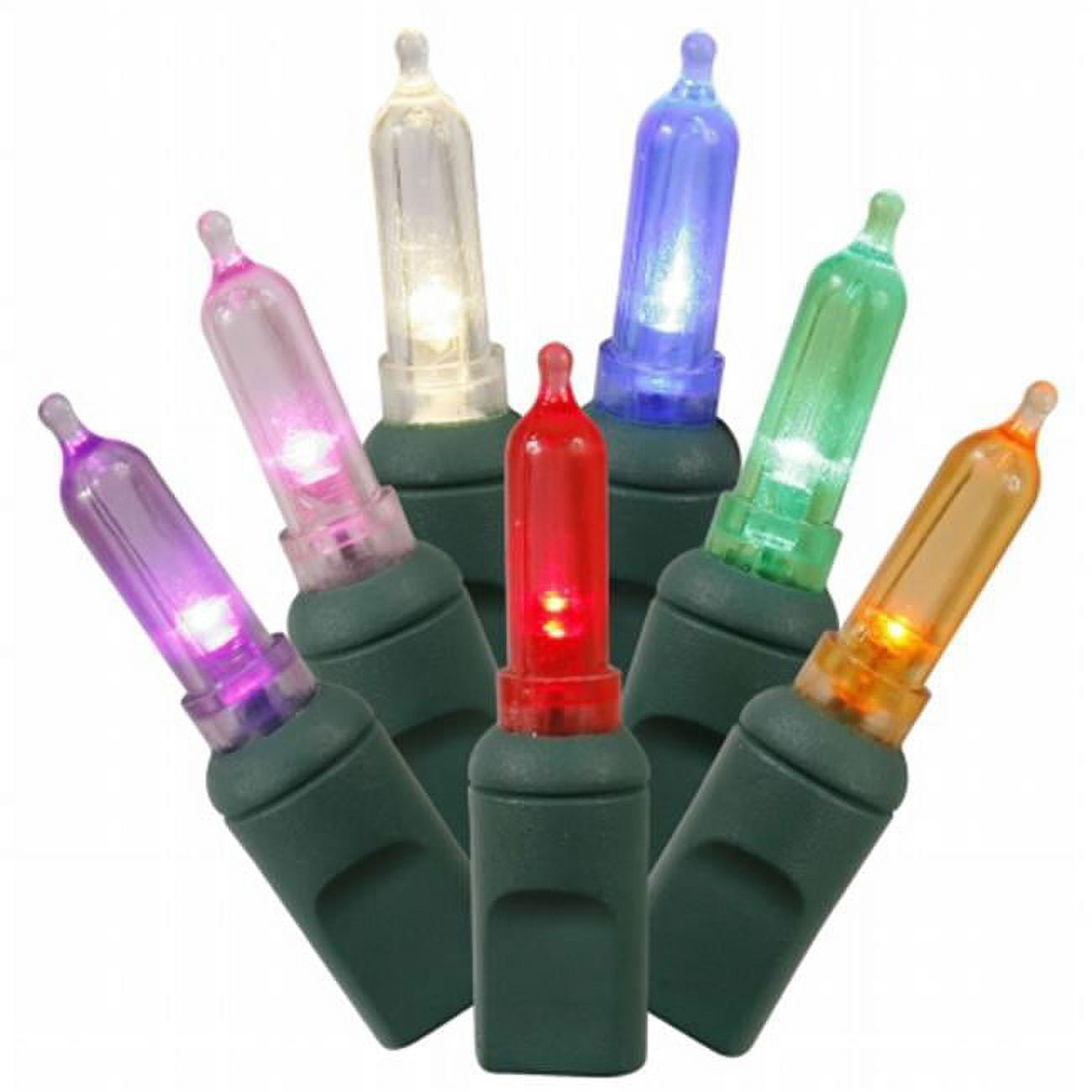 25-Foot Multicolor LED Christmas Tree Light Strand