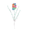 thumbnail image 1 of Vickerman 50Lt x 30" Multi-color LED Hyacinth Flower Stake Set, UL, PVC Box, 1 of 1