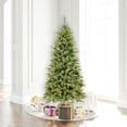 thumbnail image 1 of Vickerman 6.5' Cashmere Slim Artificial Christmas Tree, Warm White Dura-Lit® LED Lights, 1 of 4