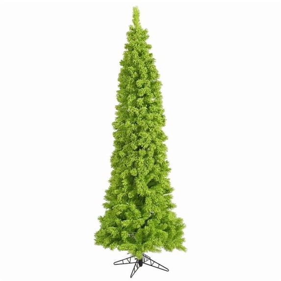 Vickerman 6.5' Flocked Lime Fir Artificial Christmas Tree, Unlit