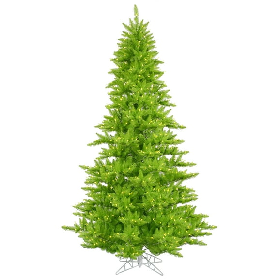 Vickerman 6.5' Lime Fir Artificial Christmas Tree, Lime  Dura-lit LED Lights