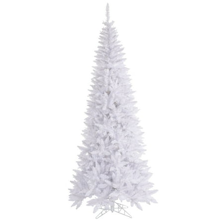 Vickerman 6.5' White Fir Slim Artificial Christmas Tree, Unlit