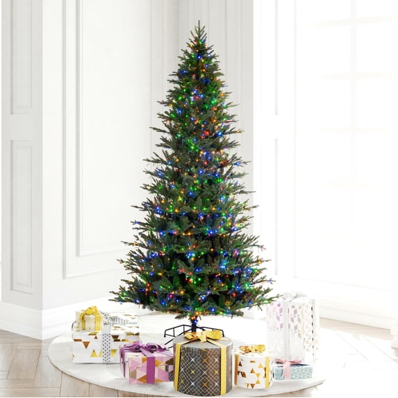 Vickerman 6.5' x 40" Kamas Fraser Fir Artificial Christmas Tree with 3mm LED Color Changing Lights