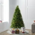 thumbnail image 1 of Vickerman 6.5' x 52" Tiffany Fraser Fir Artificial Christmas Tree with Warm White LED Lights., 1 of 7