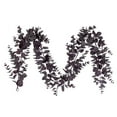 thumbnail image 1 of Vickerman 6' Artificial Burgundy Spiral Eucalyptus Garland, 1 of 5