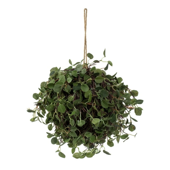 Vickerman 6" Artificial Green Angel Vine kissing ball.