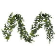 thumbnail image 1 of Vickerman 6' Artificial Green Spiral Eucalyptus Garland, 1 of 5