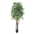 thumbnail image 1 of Vickerman 6' Artificial Japanese Maple Executive, Black Plastic Pot, 1 of 5