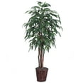 thumbnail image 1 of Vickerman 6' Artificial Mango Executive, Rattan Basket, 1 of 7