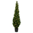 thumbnail image 1 of Vickerman 6' Artificial Potted Green Cedar Tree., 1 of 6