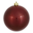 thumbnail image 1 of Vickerman 6" Burgundy Candy Ball 4/bag U, 1 of 2