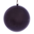 thumbnail image 1 of Vickerman 6" Burgundy Wood Grain Ball Ornament, 3 per Bag, 1 of 3