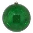 thumbnail image 1 of Vickerman 6" Emerald Shiny Mercury Ball Ornament, 4 per Bag, 1 of 2