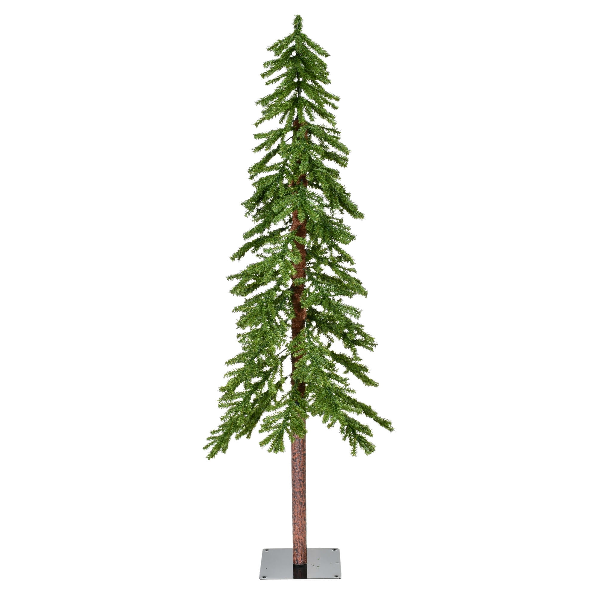 Vickerman 6' Natural Alpine Artificial Christmas Tree, Unlit.