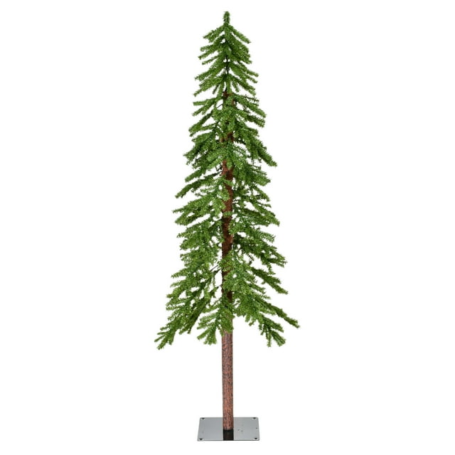 Vickerman 6' Natural Alpine Artificial Christmas Tree, Unlit.