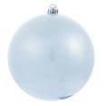 thumbnail image 1 of Vickerman 6" Periwinkle Candy Ball Ornament, 4 per Bag, 1 of 2