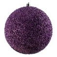 thumbnail image 1 of Vickerman 6" Pink Beaded Ball Ornament, 4 per Bag, 1 of 6