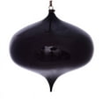 thumbnail image 1 of Vickerman 6" Plum Wood Grain Onion Ornament. These ornaments are the perfect addition to any holiday decorating project. They features a light wood grain pattern. Includes 2 pieces per pack., 1 of 1