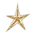 thumbnail image 1 of Vickerman 6" Rose Gold Jewel Metal Sea Star Christmas Ornament, 1 of 1