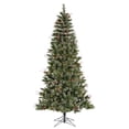 thumbnail image 1 of Vickerman 6' Snow Tipped Pine and Berry Artificial Christmas Tree, Clear Dura-lit Lights, 1 of 5