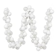thumbnail image 1 of Vickerman 6' White Assorted Ornament Ball Christmas Garland, 1 of 2