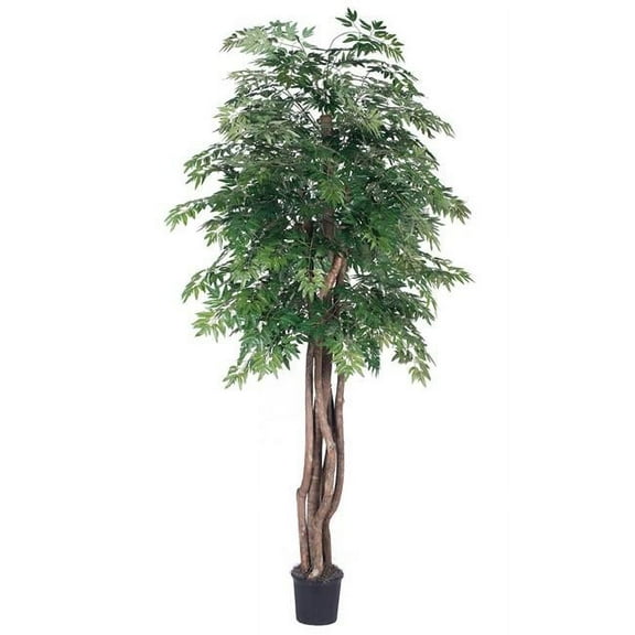 Vickerman 6 ft. Artificial Green Ming Aralia Executive Tree