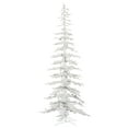 thumbnail image 1 of Vickerman 6' x 26" Flocked Kuna Pine Artificial Christmas Tree, Unlit, 1 of 3