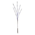 thumbnail image 1 of Vickerman 60 Blue Wide Angle LED Twig Light Set on Brown Wire, Pack of 3, 1 of 3