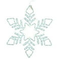 thumbnail image 1 of Vickerman 60" Pure White LED Star Ropelight Snowflake, 1 of 1