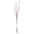 thumbnail image 1 of Vickerman 60 Red Wide Angle LED Twig Light Set on Brown Wire, Pack of 3, 1 of 3