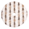 thumbnail image 1 of Vickerman 60" Snow Lynx Faux Fur Tree Skirt, 1 of 6