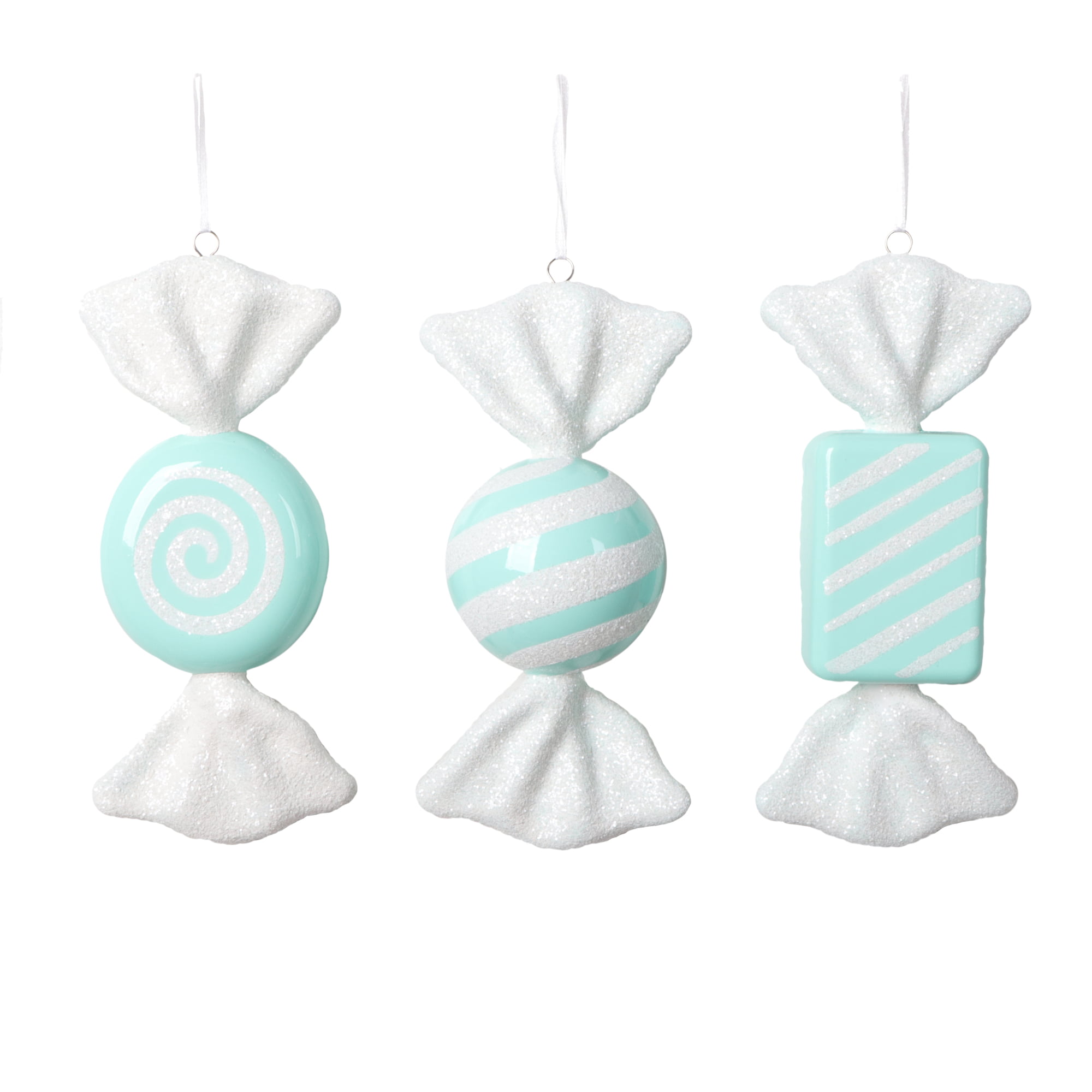 EC 7 Peppermint Stick Candy Jar Ornament - Amber Marie and Company