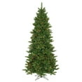 thumbnail image 1 of Vickerman 7.5' Camdon Fir Slim Artificial Christmas Tree, Multi-colored Dura-lit Incandescent Lights, 1 of 5