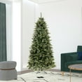 thumbnail image 1 of Vickerman 7.5' Cashmere Slim Artificial Christmas Tree, Unlit, 1 of 4