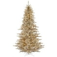 thumbnail image 1 of Vickerman 7.5' Champagne Fir Artificial Christmas Tree, Clear Dura-lit Incandescent Lights - Faux Champagne Christmas Tree - Seasonal Indoor Home Decor, 1 of 6