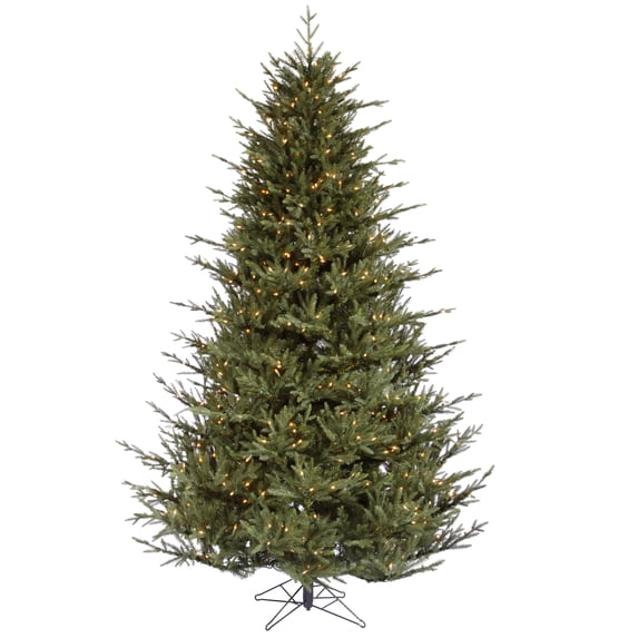 Vickerman 7.5' Itasca Fraser Artificial Christmas Tree, Clear Dura-lit Lights