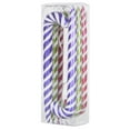 thumbnail image 1 of Vickerman 7.5" Purple-Lime-Cerise Candy Cane Christmas Ornament, 6 per Box, 1 of 2